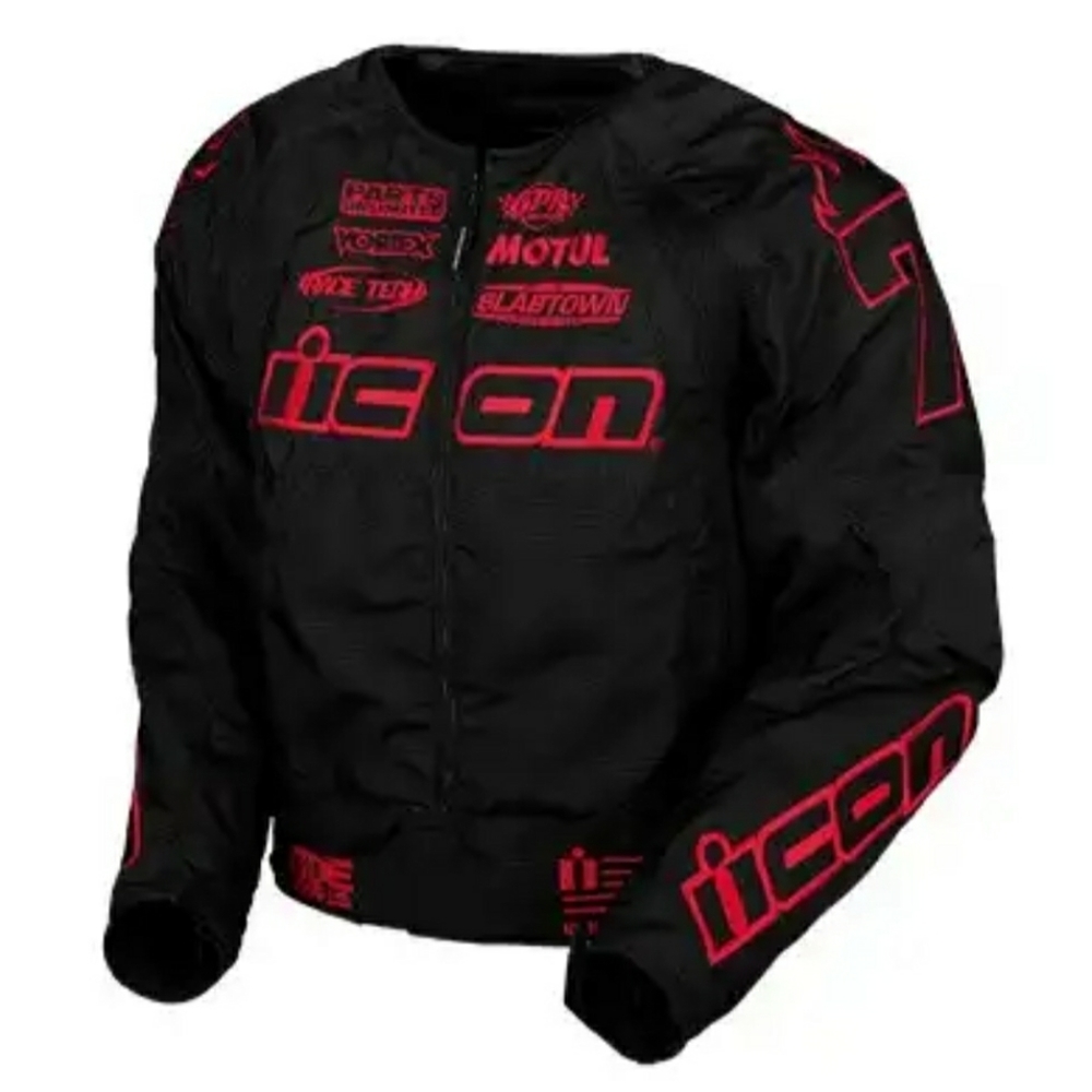 ICON Merc Team Stage 2 Textile Jacket - Slayer